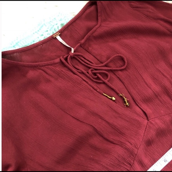 Free People Endless Summer rust maxi boho dress - Picture 4 of 5